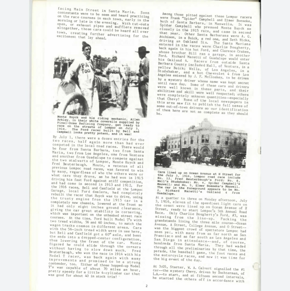 Relisted -Antique Lompoc CA July 3rd 1916 button pin race - Picture 13 of 15